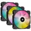 Corsair Wentylator SP120 RGB ELITE 120mm z kontrolerem Lighting Node CORE, 3pak czarny